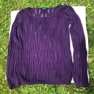 Purple Forever 21 Sweater